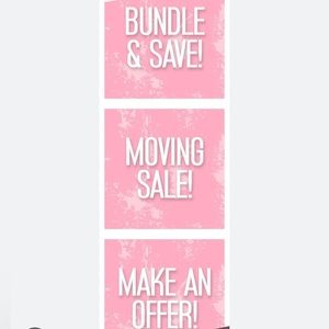 Moving Sale- Bundle for savings